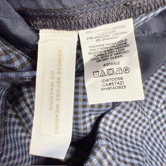 LOFT - Women’s Navy & Black Julie Pants - Size 12 Petite. - Picture 10 of 10